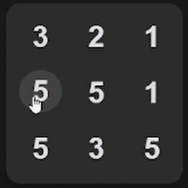 Example of an incorrect connection